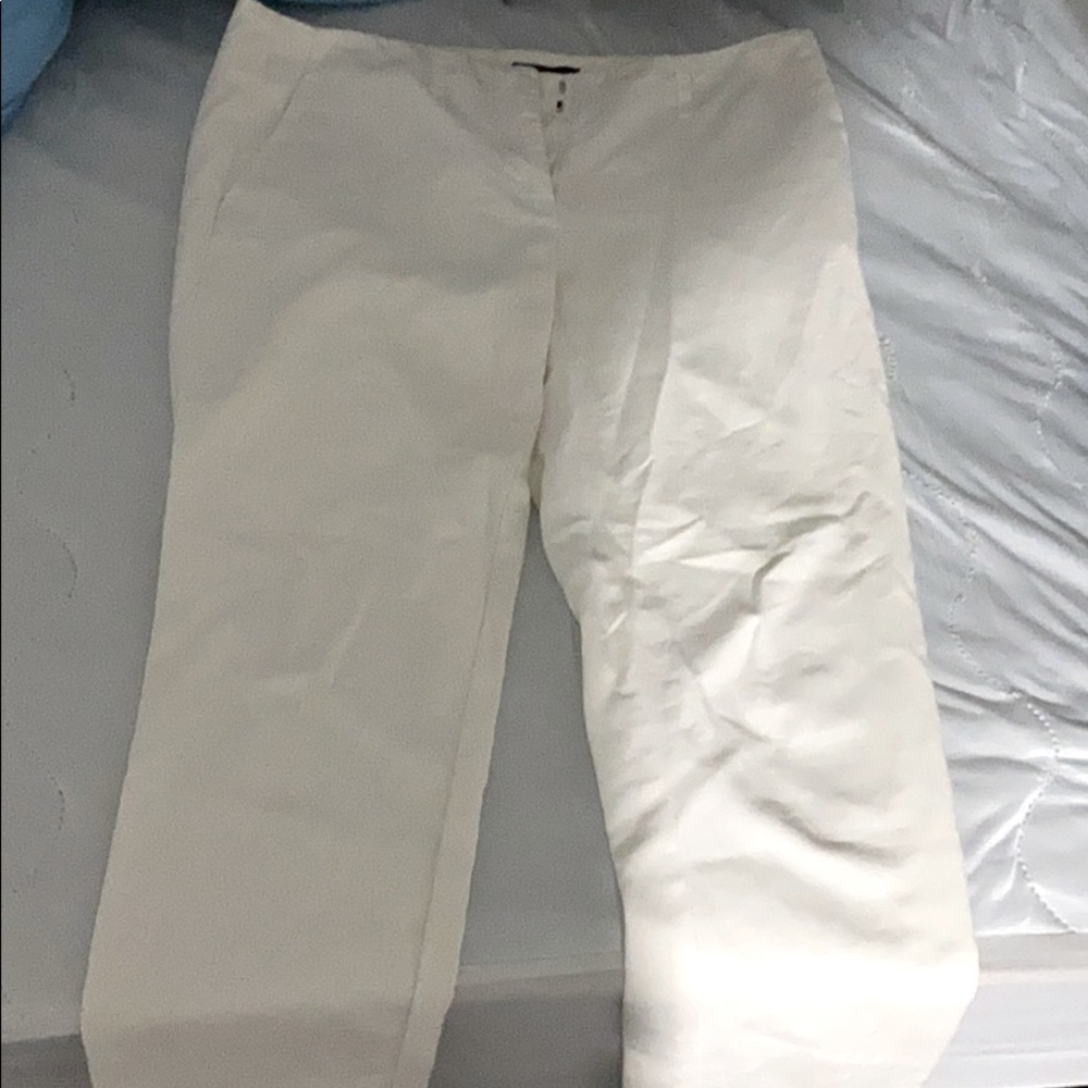 White dress pants